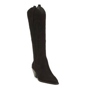 COCONUTS BY MATISSE Ivory Made In Brazil Suede Agency Western Boots